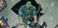 Kite Man uses kite-looking weapons (Image via DC)